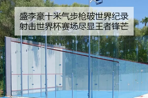 盛李豪十米气步枪破世界纪录 射击世界杯赛场尽显王者锋芒